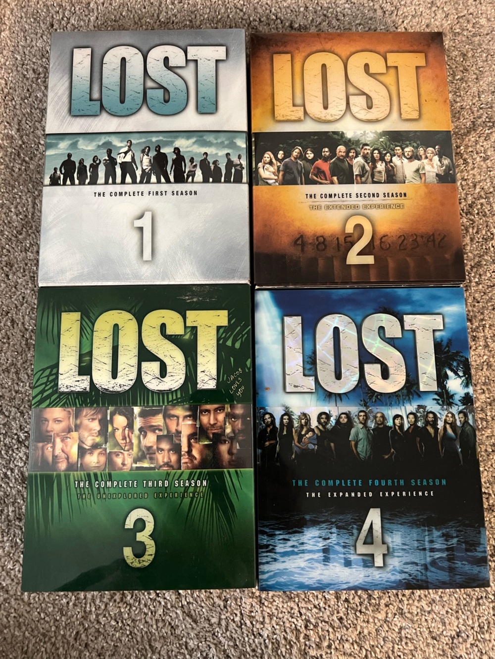 Lost Series Seasons 1-4 DVD Box Set